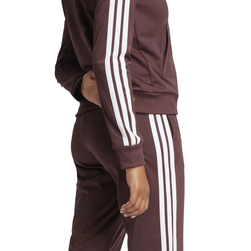 Adidas Ženska komplet trenerka W Ess 3S Ts, JD2683, Bordo