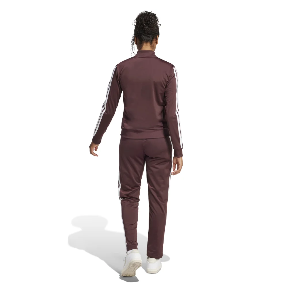 Adidas Ženska komplet trenerka W Ess 3S Ts, JD2683, Bordo