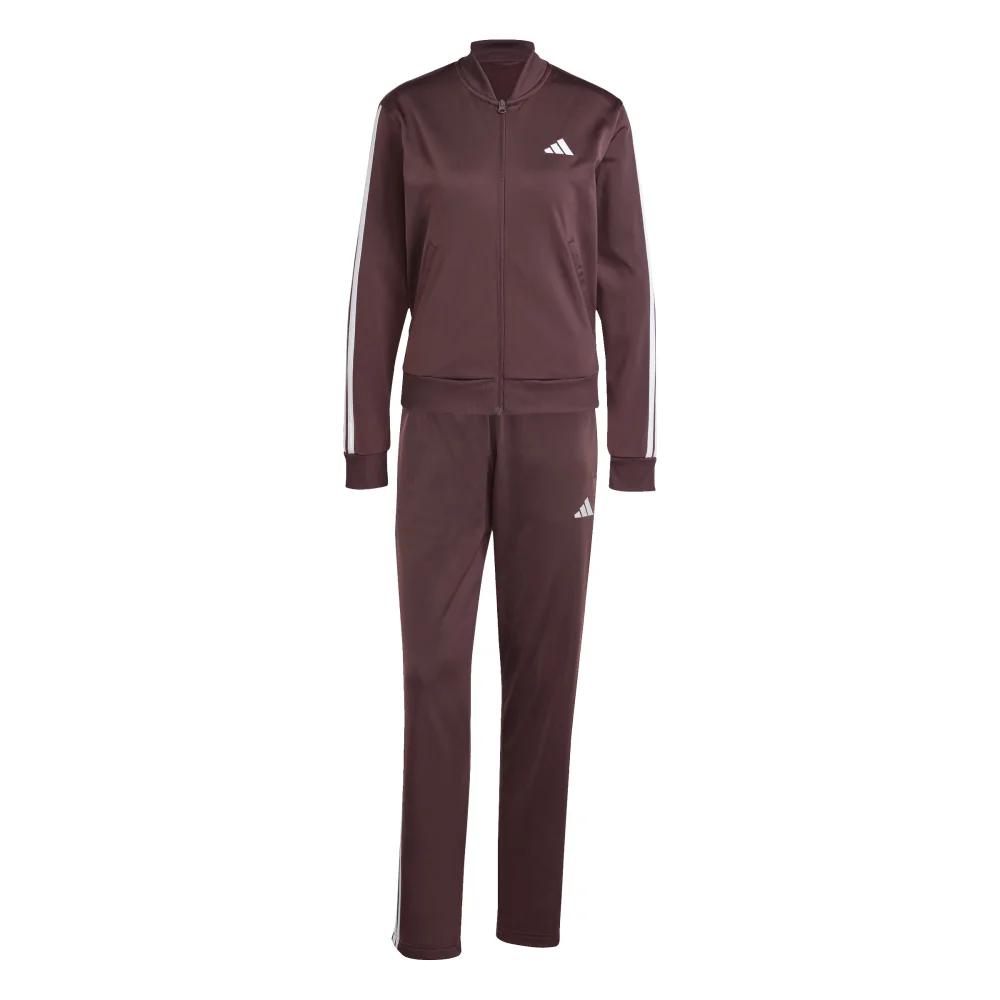 Adidas Ženska komplet trenerka W Ess 3S Ts, JD2683, Bordo