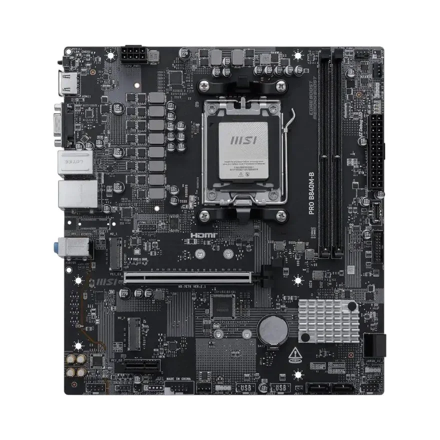 MSI Matična ploča Pro B840M-B, AMD B840, AM5