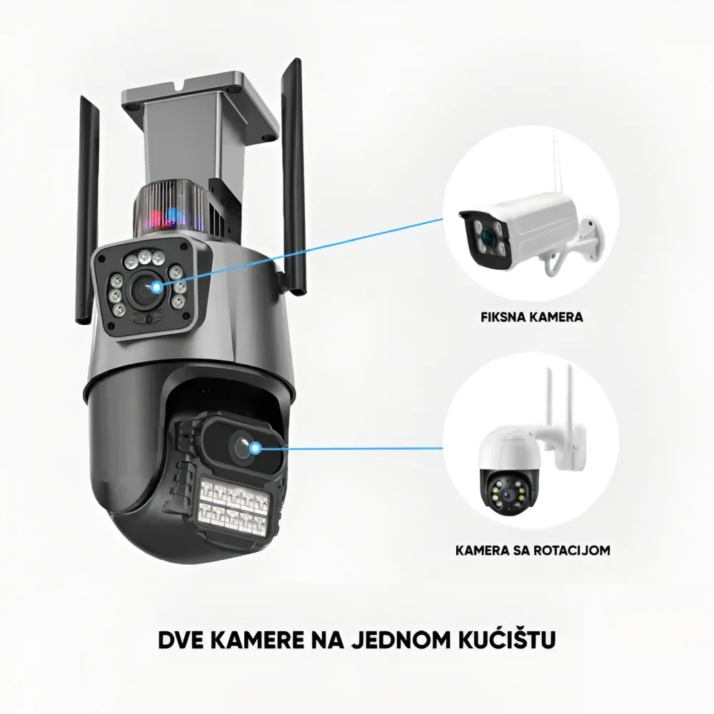 Smart Dual WiFi IP Kamera