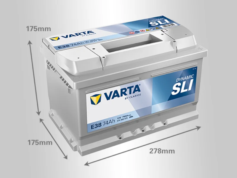 Varta Akumulator Dynamic Sli, 12V, 74Ah