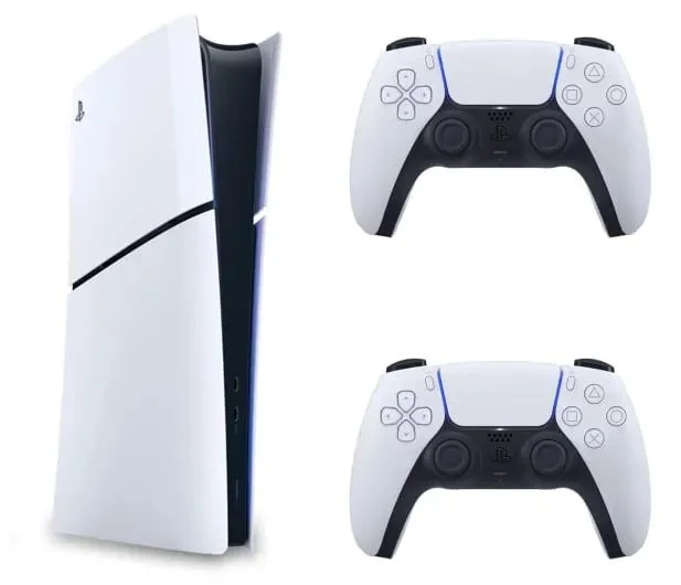Soni konzola PlayStation 5 - 825 GB Slim - digitalno izdanje + Dualsense, bela