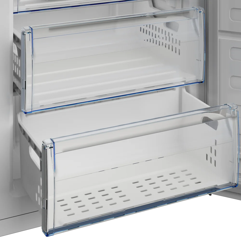 Beko Vertikalni zamrzivač RFSA240M41WN, 215l, 6 Fioka, Statički, Beli