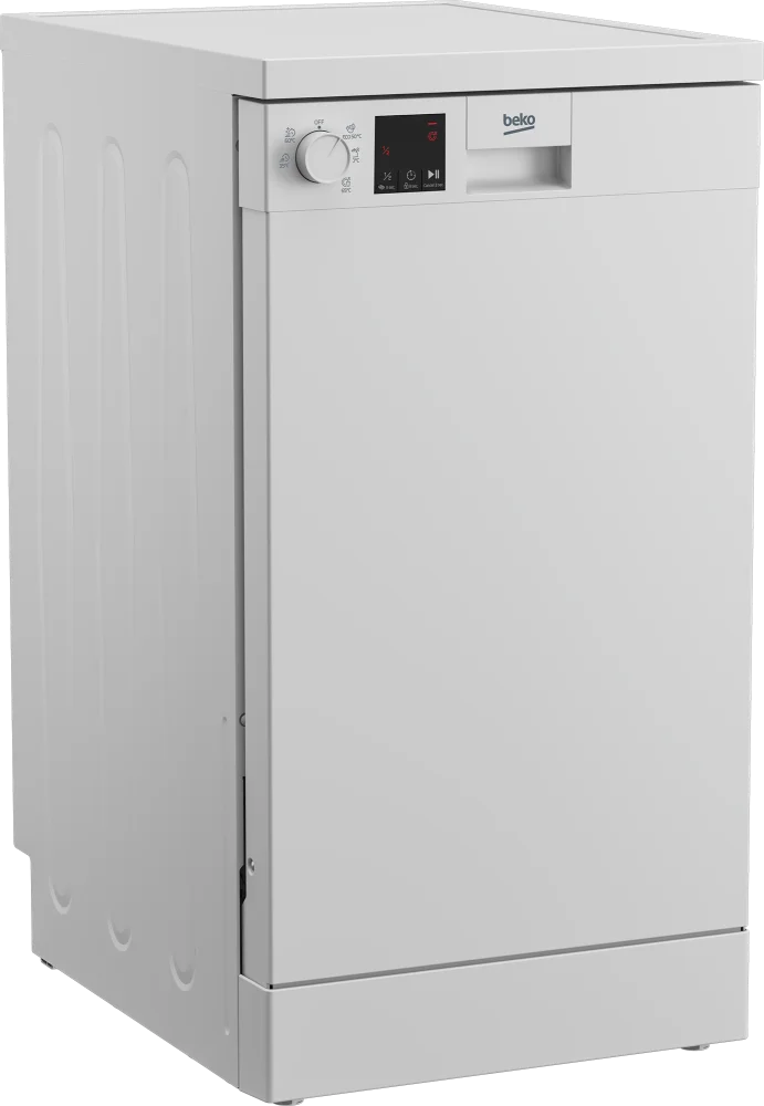 Beko Mašina za pranje sudova DVS 05024 W, 10 Kompleta, 5 Programa, Bela