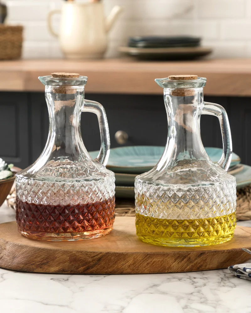 MADAME COCO Olivie Set za vino i sirće, 370ml, 15x8.5x4.1cm
