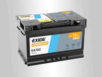 Exide Akumulator Premium, 12V, 72Ah