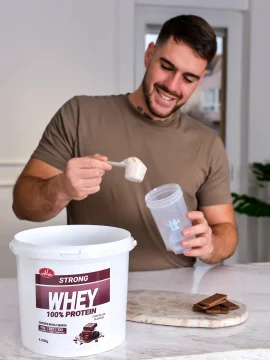 Olympic Strong Whey Protein, Čokolada, 4 kg