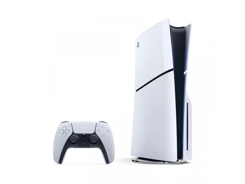 Sony PlayStation 5 Slim konzola, 1TB + DualSense gamepad, Beli