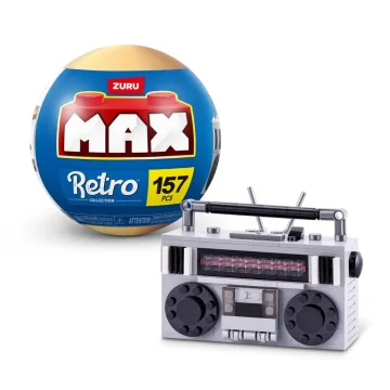Zuru Kockice Max Retro collection, Retro kasetofon, 157 delova