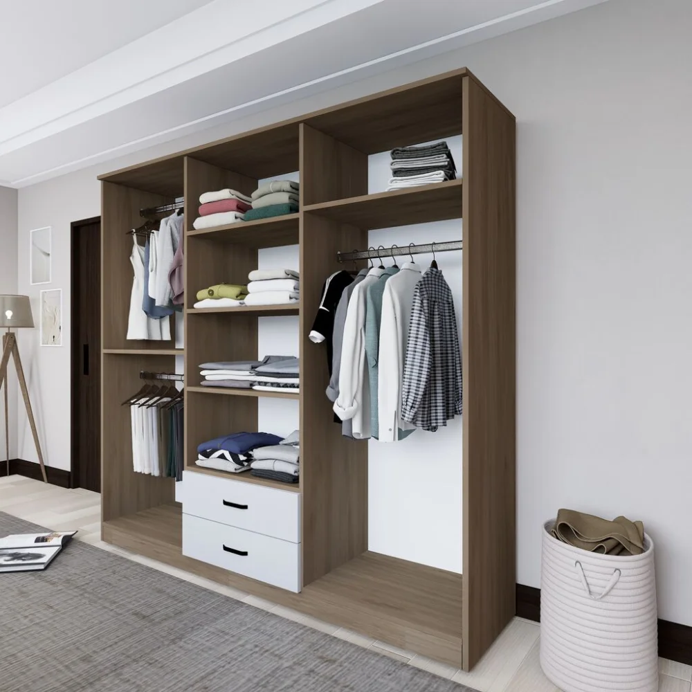 Hanah Home Garderober Yaman 1600-64, 180x190x45 cm, Orah