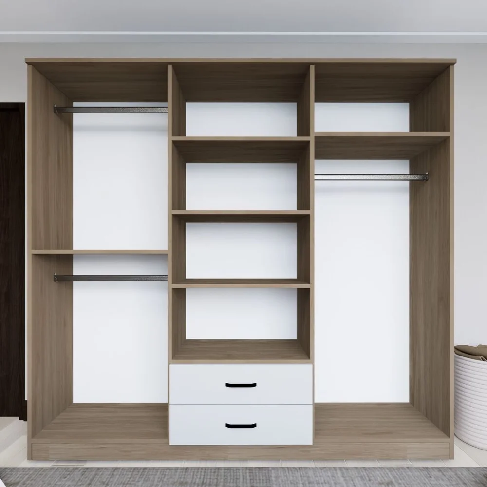 Hanah Home Garderober Yaman 1600-64, 180x190x45 cm, Orah