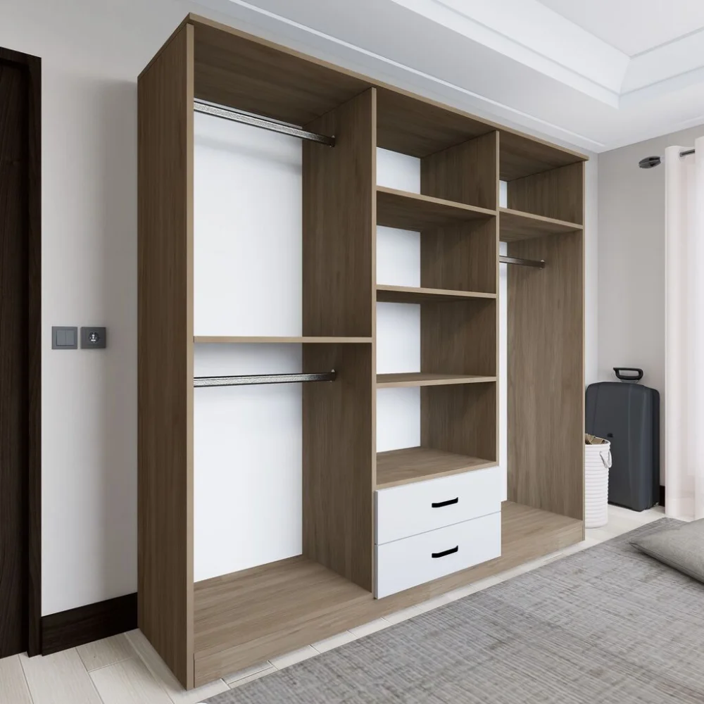 Hanah Home Garderober Yaman 1600-64, 180x190x45 cm, Orah