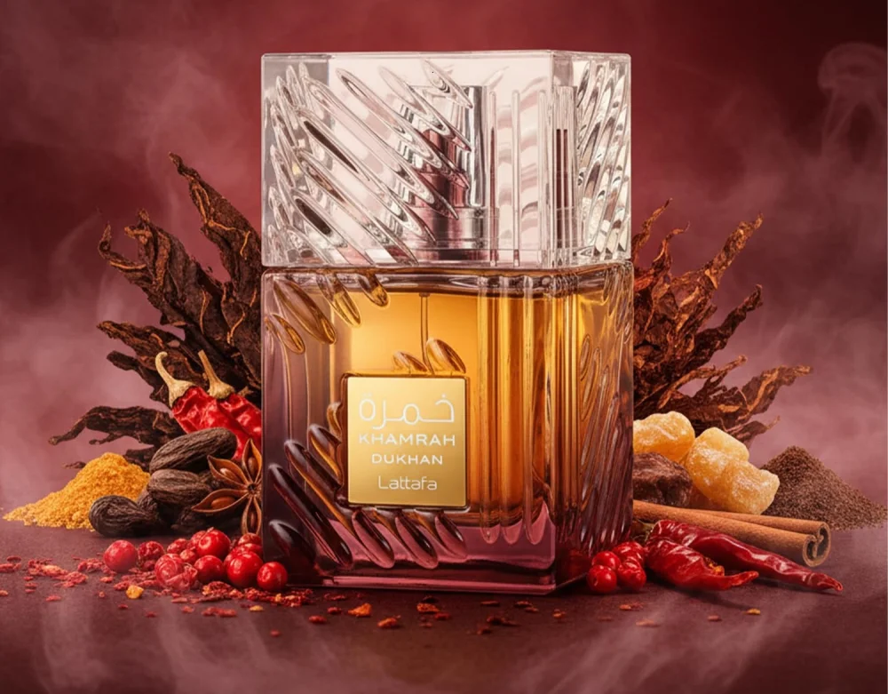 Lattafa Unisex parfem Muški parfem Khamrah Dukhan, EDP, 100 ml