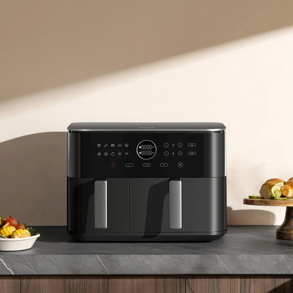 Xiaomi Friteza na vruć vazduh Dual Zone MAF-D1001, 10 l, Crna