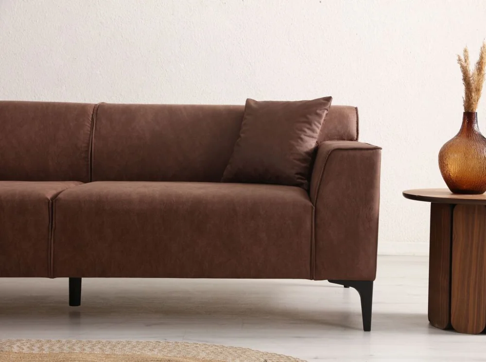 Atelier del Sofa Trosed New Petra 3, 212x69x86cm, Braon