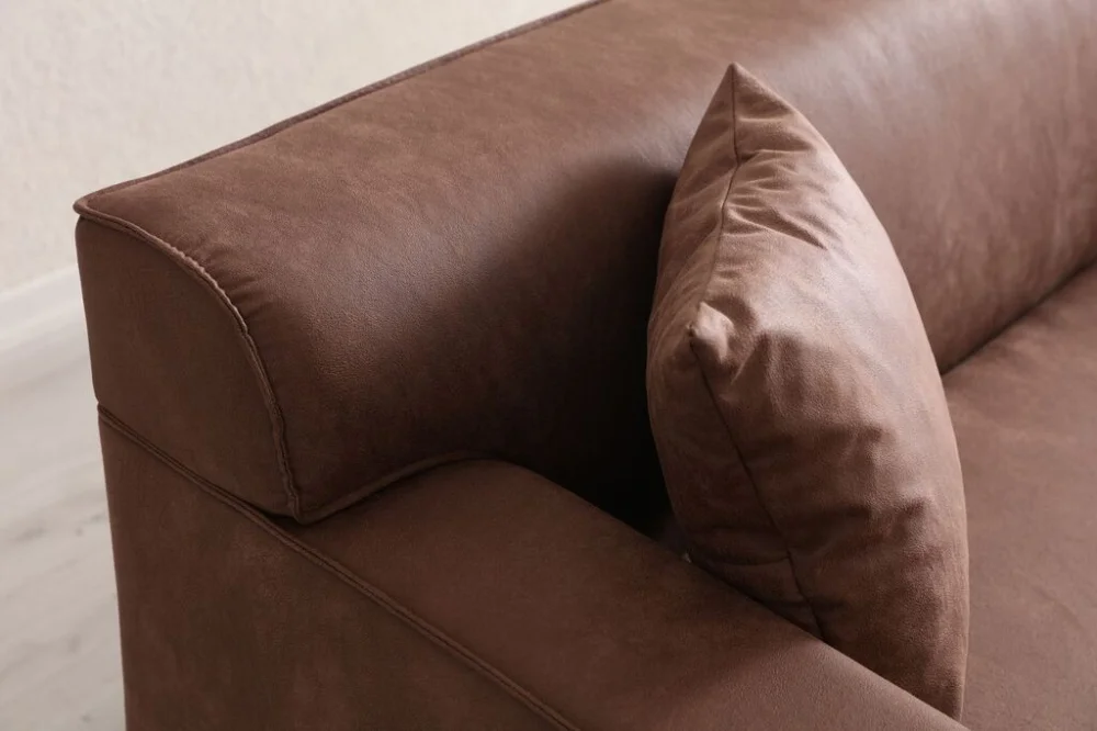 Atelier del Sofa Trosed New Petra 3, 212x69x86cm, Braon