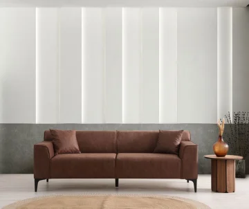 Atelier del Sofa Trosed New Petra 3, 212x69x86cm, Braon
