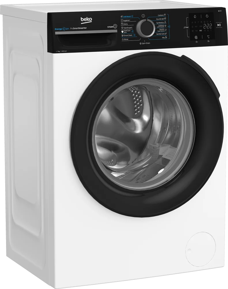 Beko Mašina za pranje veša BM3WFSU37013WPBB, 7kg, 1000 rpm, Bela
