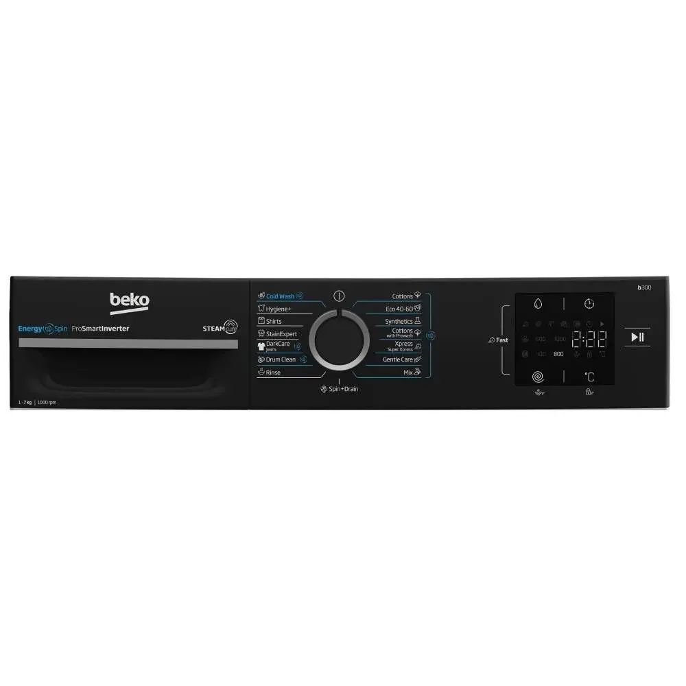 Beko Mašina za pranje veša BM3WFSU37013WPBB, 7kg, 1000 rpm, Bela
