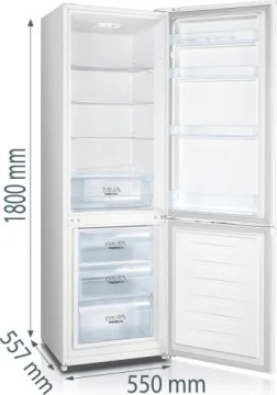 Gorenje RK4182PW4 Kombinovani frižider, 198l/71l, Beli