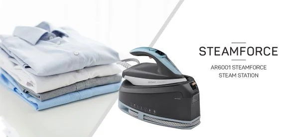 Arzum Parna stanica Steamforce AR6001-2400, 2600W, Automatko podešavanje temperature, Plava