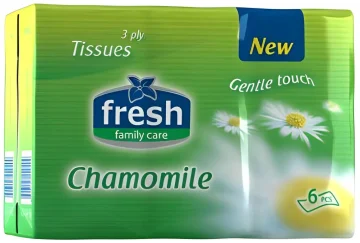 FRESH Papirne maramice Kamilica 6/1
