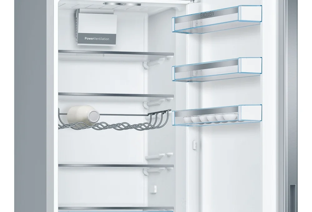 Bosch Kombinovani frižider KGE39AICA, 343 l, VitaFresh, Low Frost, Sivi
