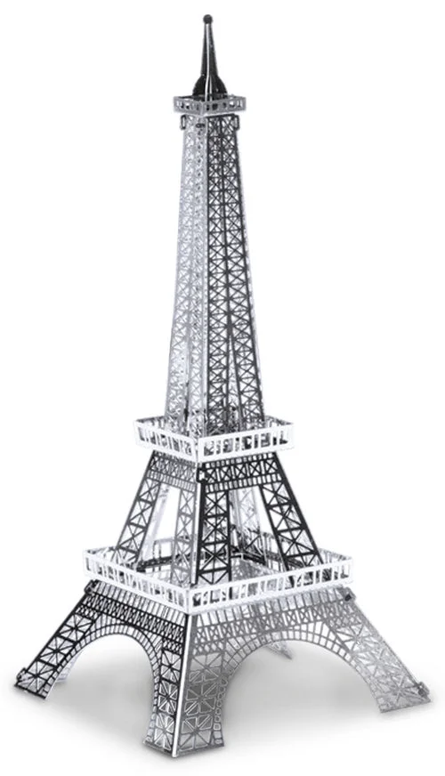 Metal Earth 3D metalna maketa Ajfelov toranj, Srebrne boje