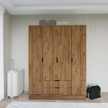 Hanah Home Garderober 1600-140, 140x182x45 cm, Orah