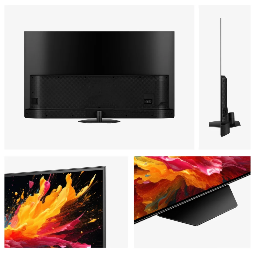 Hisense Televizor 55A85Q 55", OLED, 4K UHD, 120 Hz, Smart, VIDAA OS, Crni