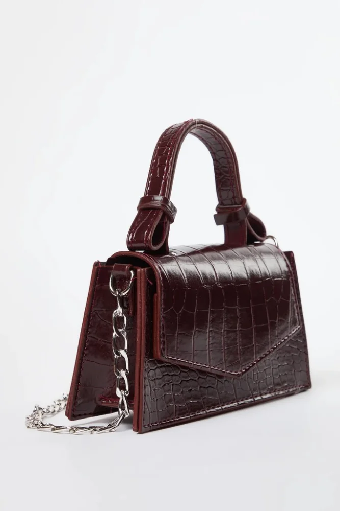 TRENDYOL Ženska torba Twoaw25Oc00001, Bordo