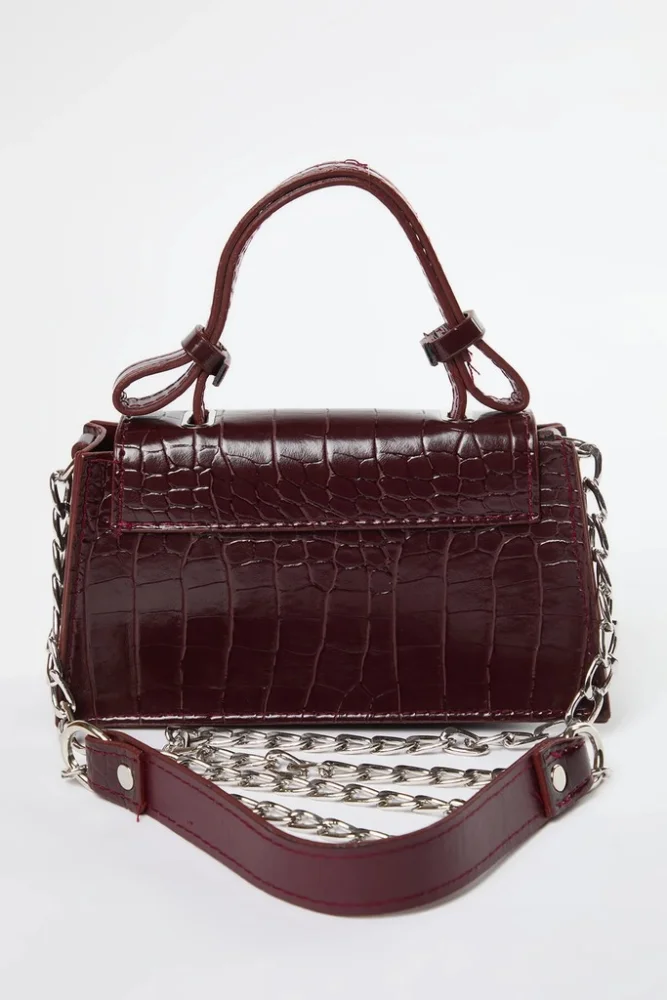 TRENDYOL Ženska torba Twoaw25Oc00001, Bordo