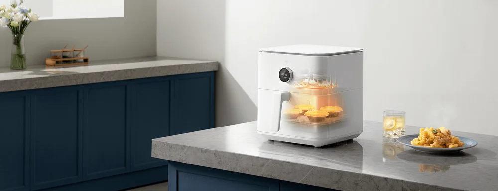 Xiaomi Friteza na vruć vazduh BHR7358EU, 6.5 l, 1800 W, Bela