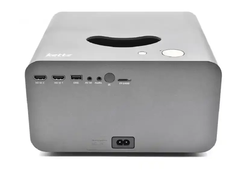 KETTZ Projektor KT-P300 LED Mini 1920 x 1080/8000 lum/3000 1/WiFi/BT/HDMIx2/zvuč/Android beli