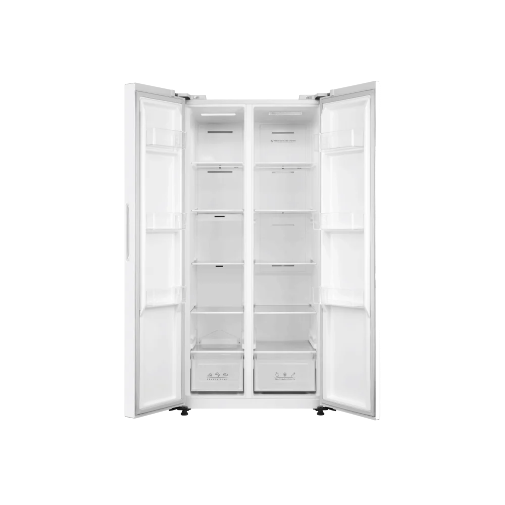 Comfee Side by side frižider RCS609WH2, 460 l, Full No Frost, 41 dB, Beli