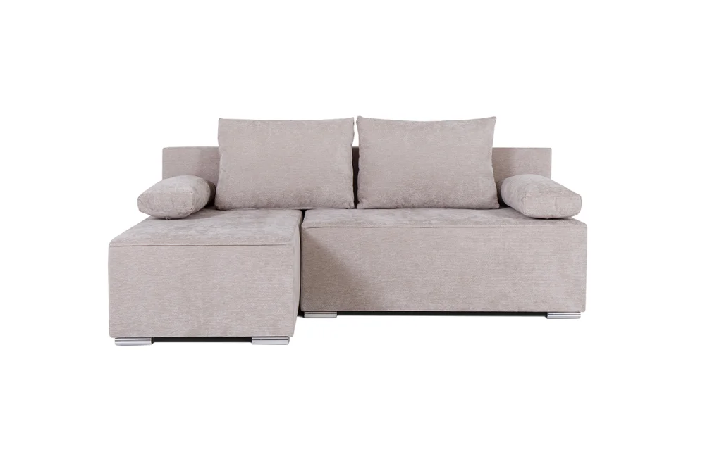 Grantex Line Ugaona garnitura Lena V, Na razvlačenje, 190x130 cm, Bež