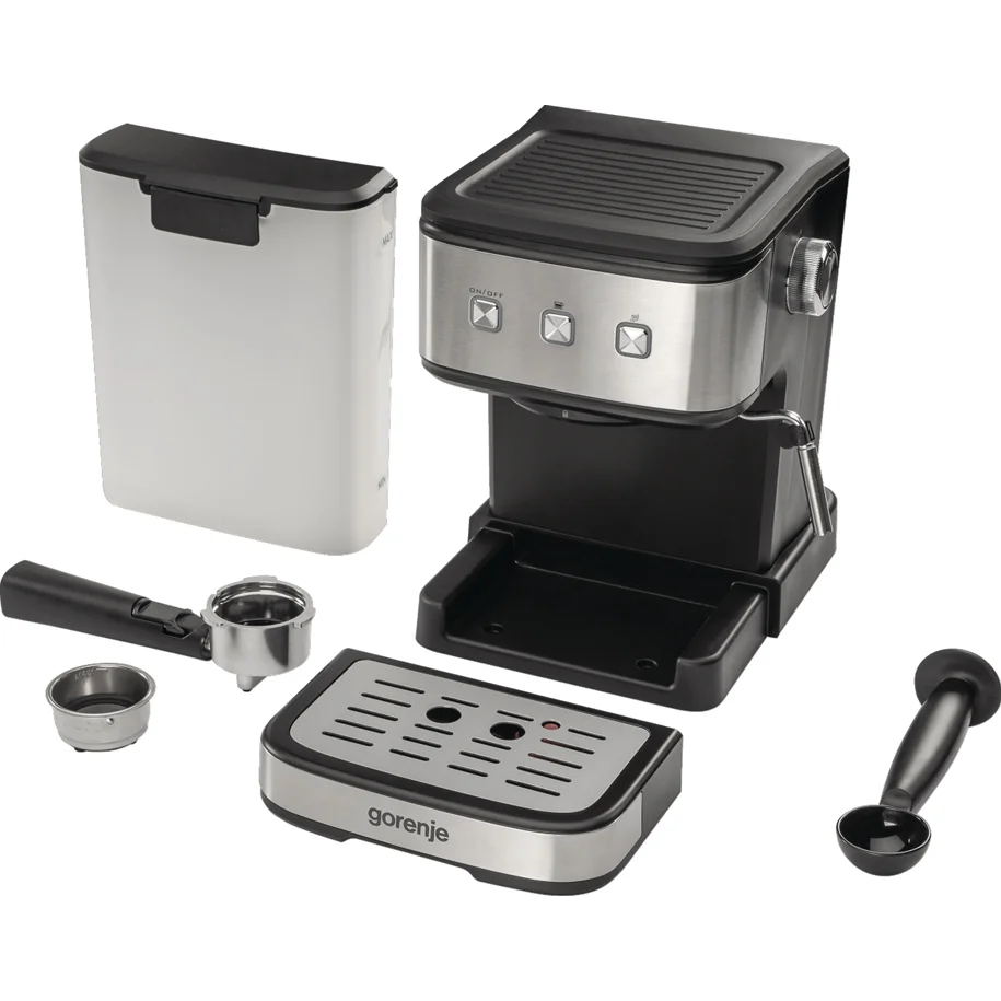 GORENJE Aparat za espresso kafu ESCM 12 MBK srebrni