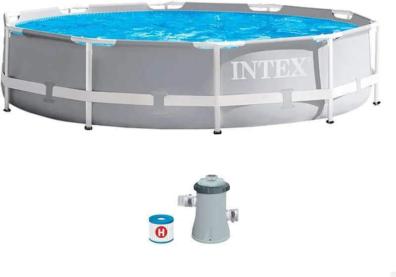 Intex Bazen sa metalnim okvirom Prism Frame Premium, 3.05x0.76 m