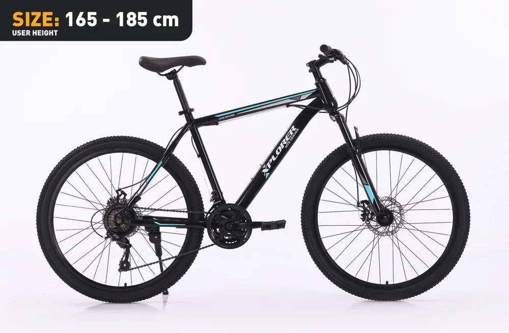Xplorer Muški bicikl MTB Denver 26", Crni