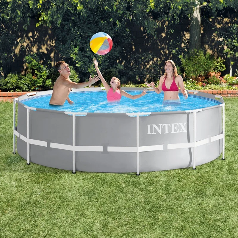 Intex Bazen sa metalnim okvirom Prism Frame Premium, 3.66x0.99 m