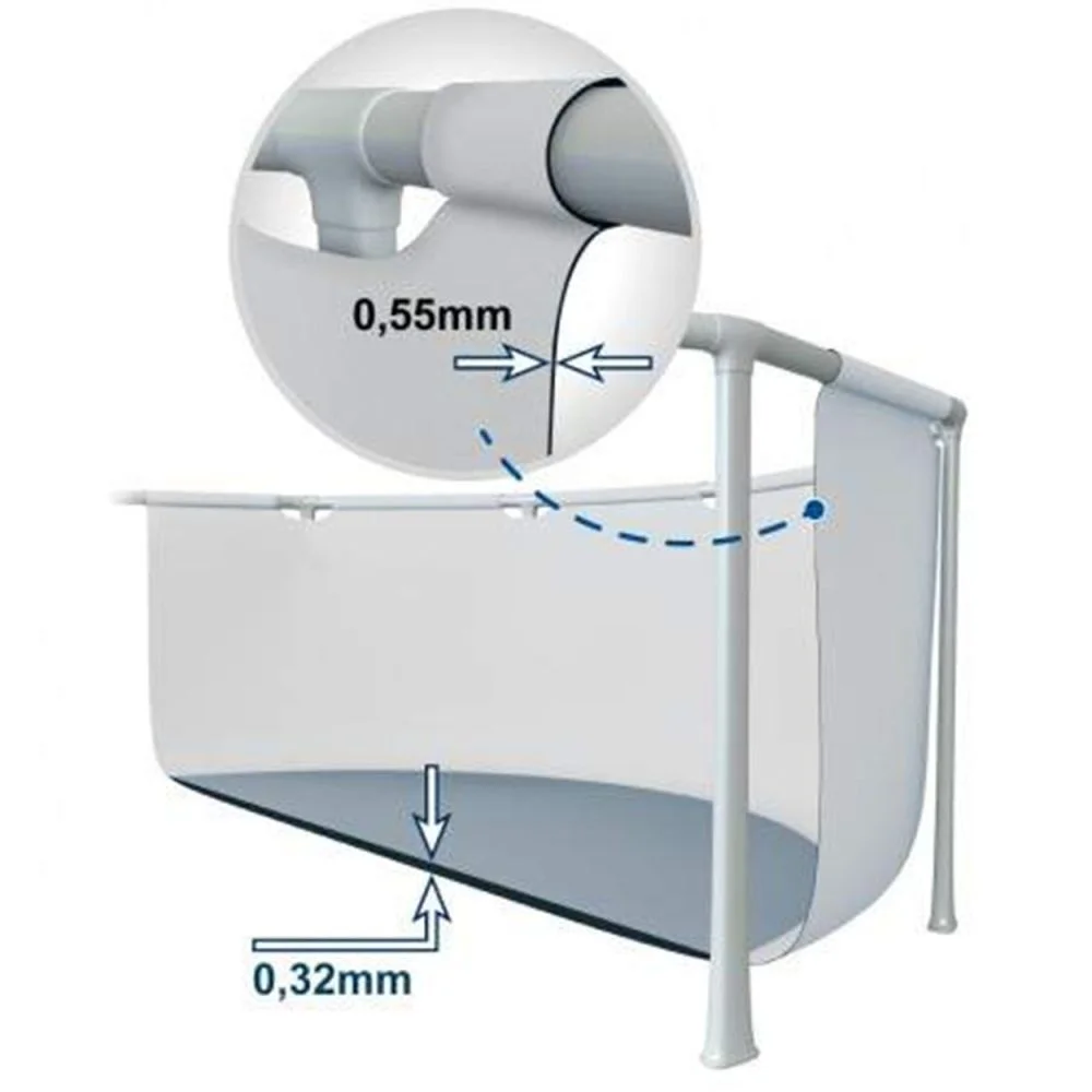 Intex Bazen sa metalnim okvirom Prism Frame Premium, 3.66x0.99 m