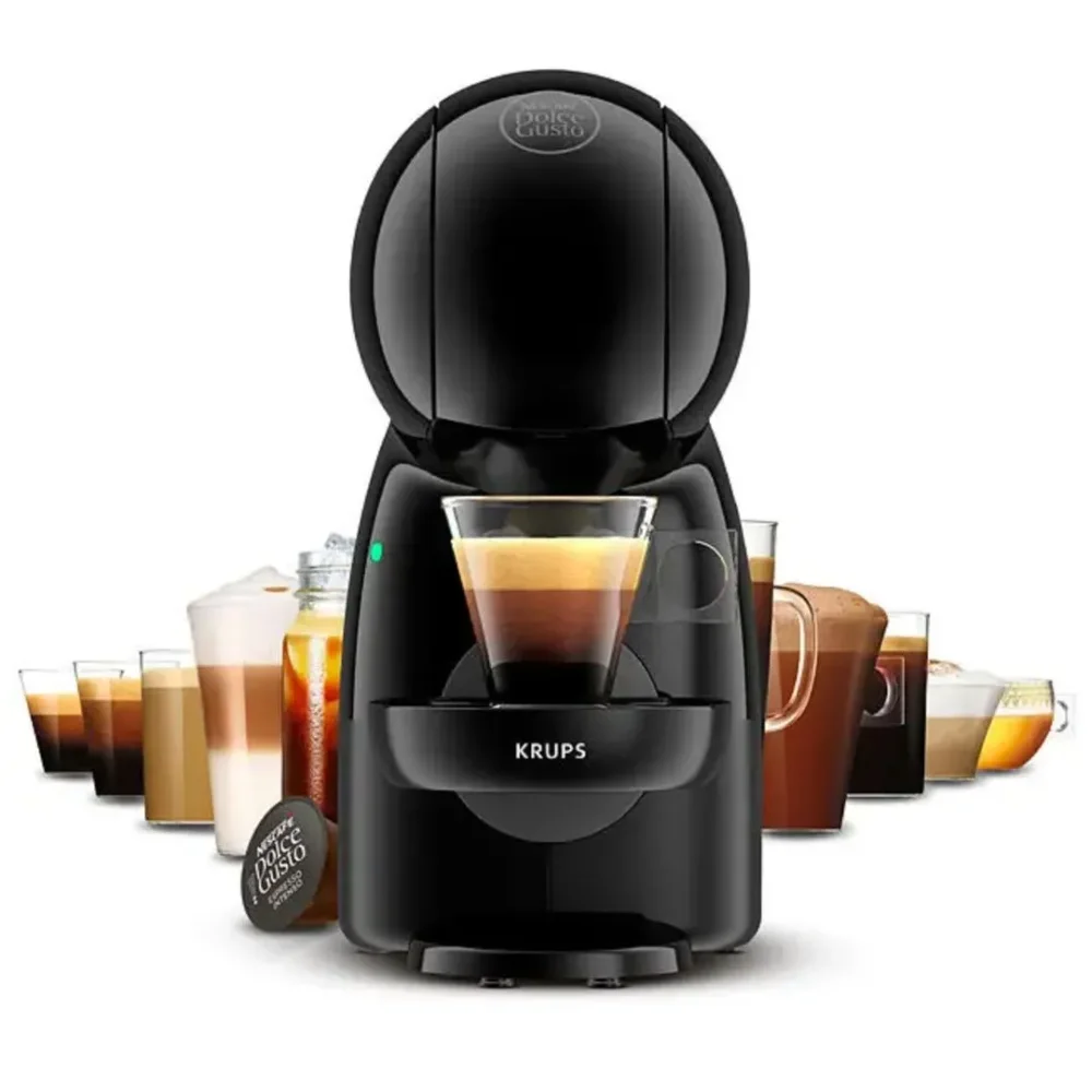 Krups Aparat za kafu Dolce Gusto Piccolo XS KP1A3B10, 1600 W, 0.8 l, 15 bara, Crni
