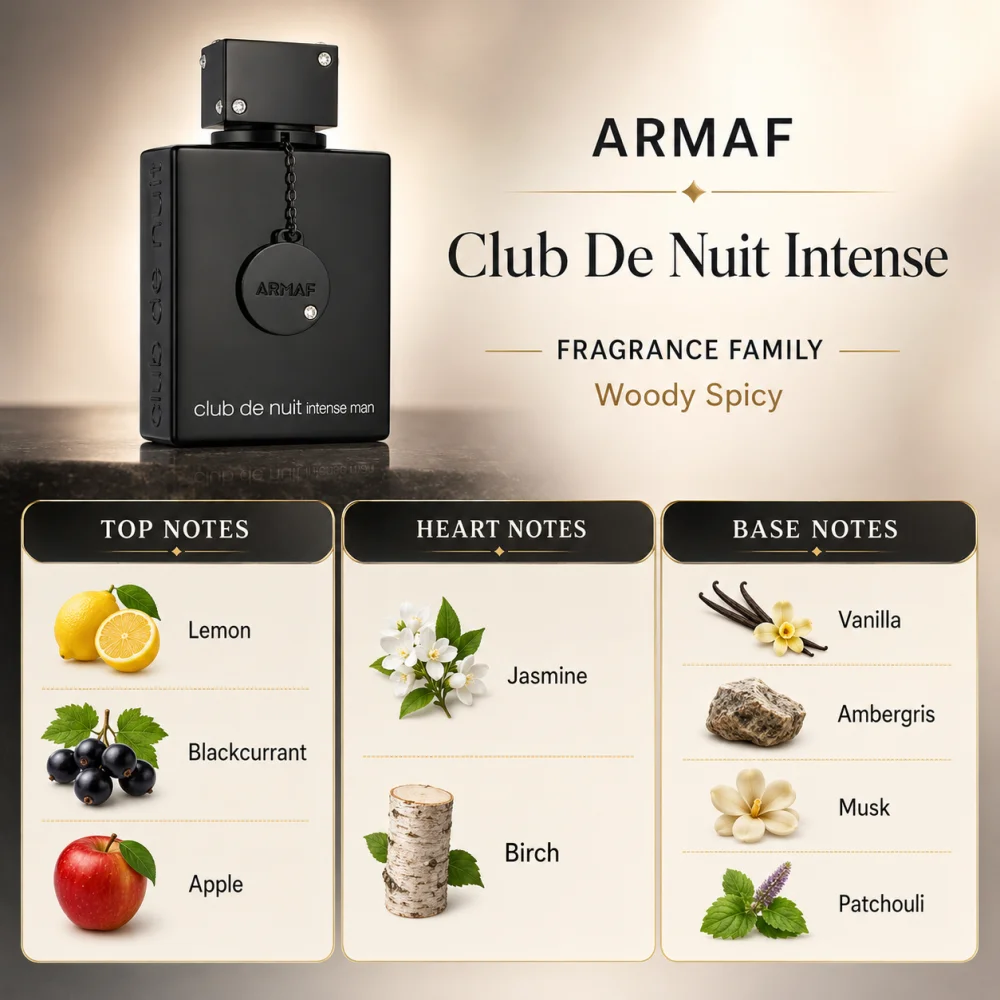 Armaf Muška toaletna voda Club de Nuit Intense, EDT, 105 ml