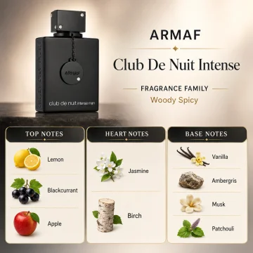 Armaf Muška toaletna voda Club de Nuit Intense, EDT, 105 ml