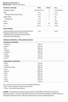 5 Stars Whey protein, Čokolada, 3 kg