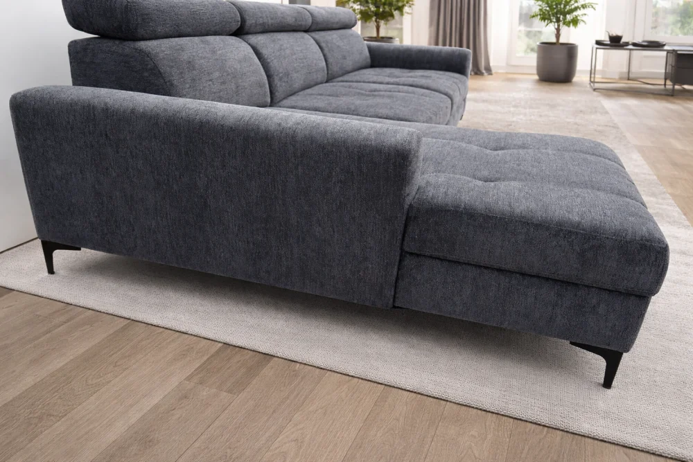 Grand Sistem 001 Ugaona garnitura Belona, Levi ugao, 285x165cm, Siva