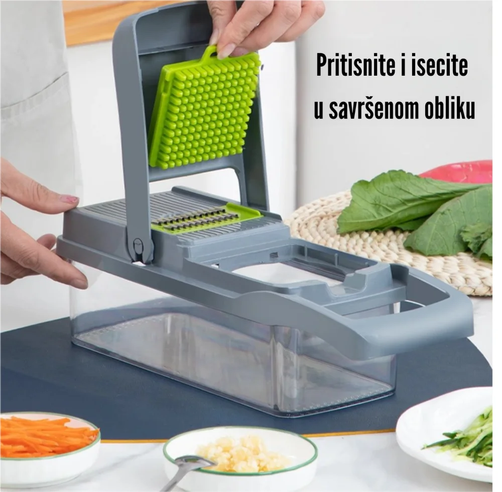 Zest Super secko Fresh Cut za povrće, Dodatne posude, 15 nastavaka