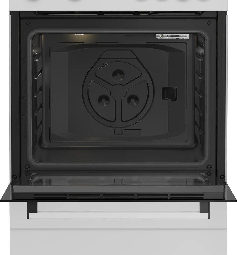 Beko Električni šporet FBS67000WD, 73l, Beli