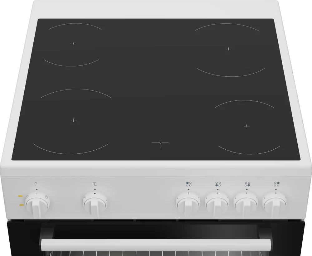 Beko Električni šporet FBS67000WD, 73l, Beli